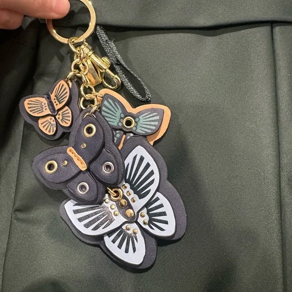 Coach Blue Butterfly charms - Picture 2 of 4